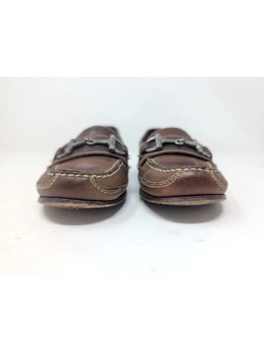 Cole Haan Brown Loafers 6 Leather Country Horsebit